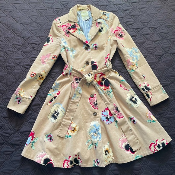 Anthropologie Jackets & Blazers - Anthropologie trench coat US size 6